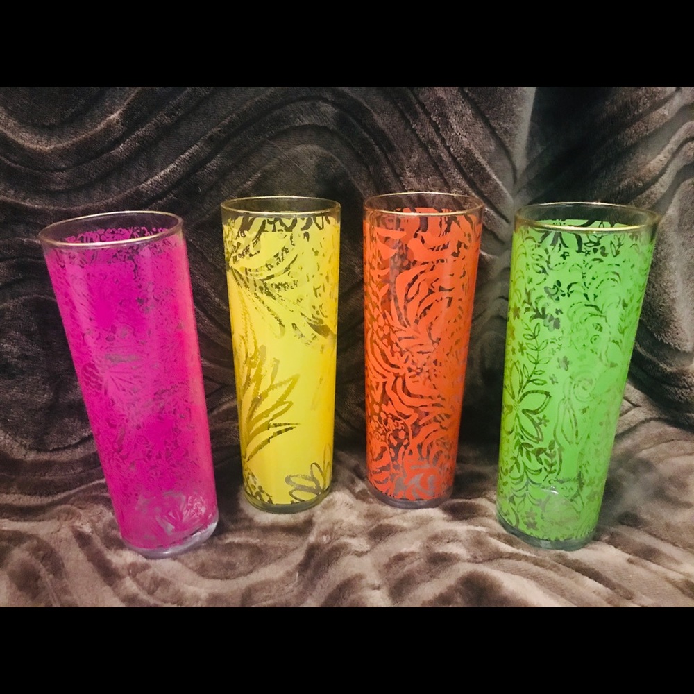 Lilly Pulitzer Highball Glasses